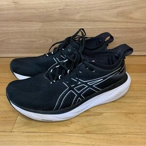 Asics Gel-Nimbus 25 Black Men's Running Shoes - Size 10.5